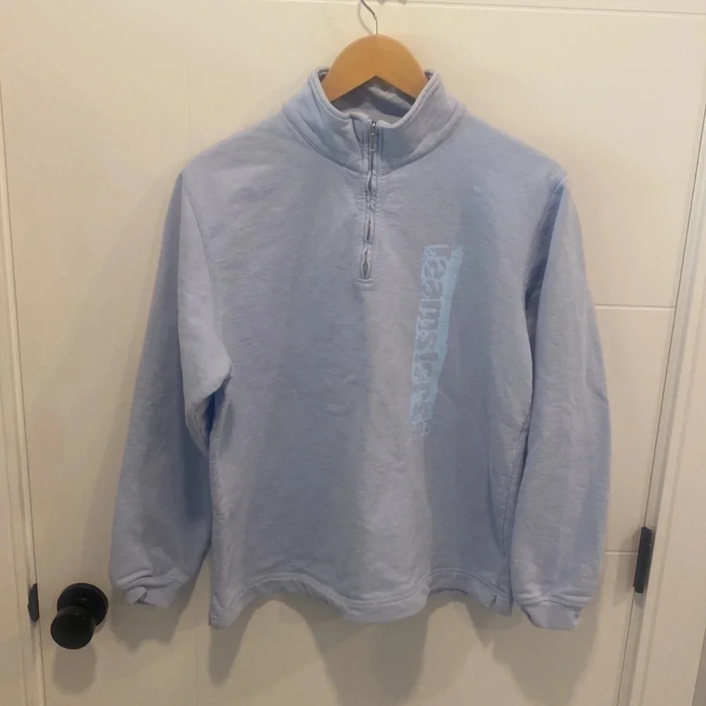 Vintage 1/4 zip long sleeve sweater  size medium - Picture 2 of 11